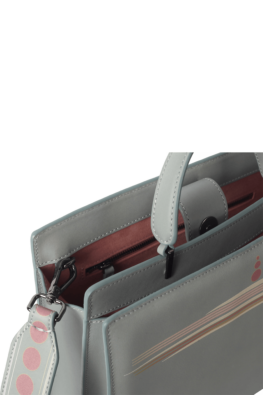 Geomi-Ray Çanta - Su Yesili-Omuz Çantası-6-Milagron.com