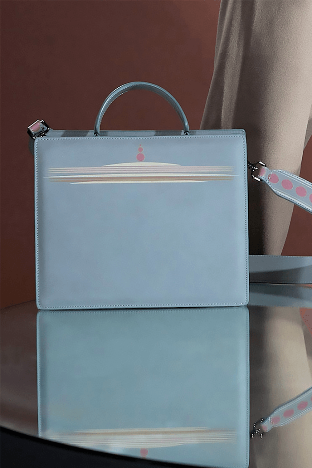 Geomi-Ray Çanta - Su Yesili-Omuz Çantası-8-Milagron.com