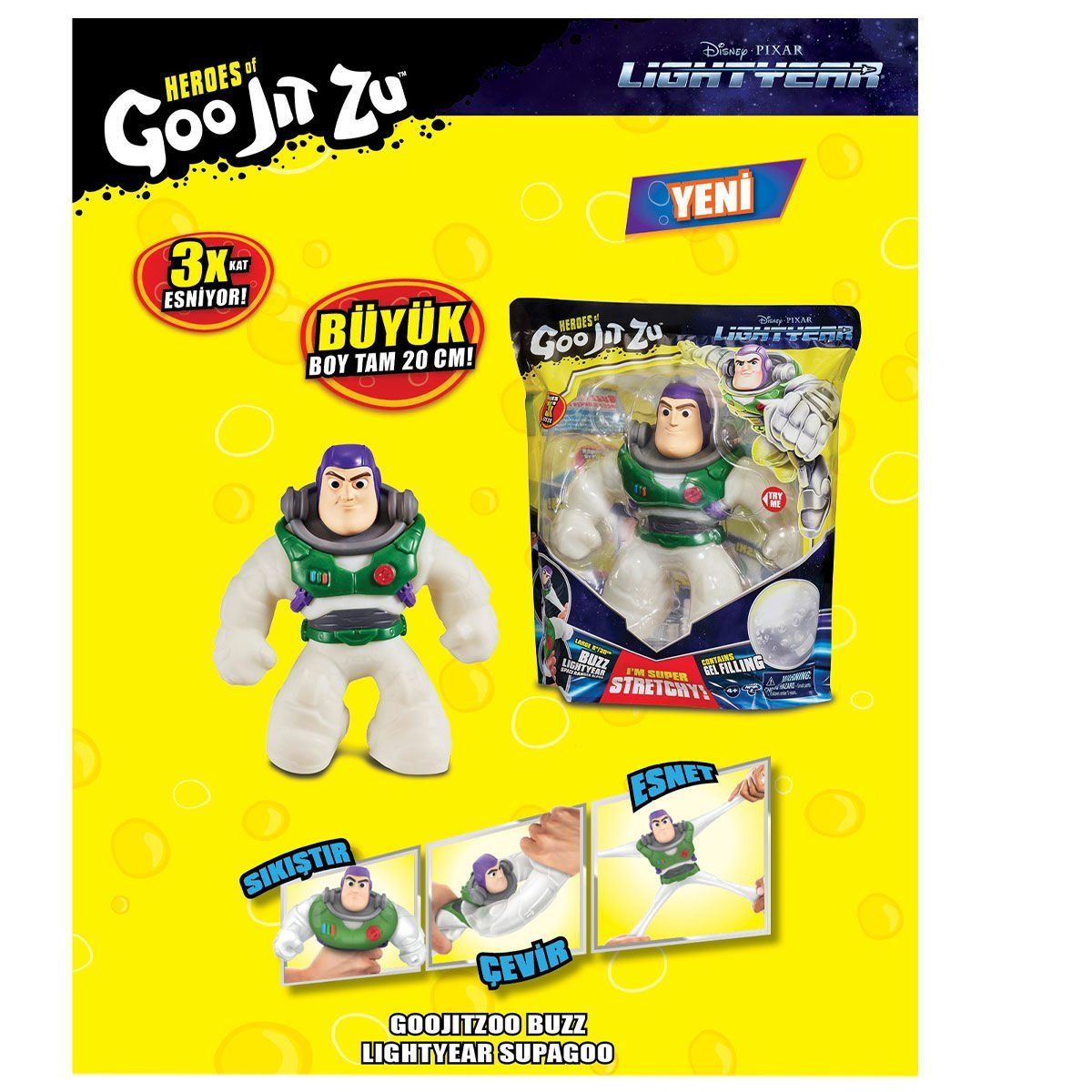 Giochi Preziosi-Goo Jit Su Buzz Lightyear Supagoo 41421-Biriktirilebilir Oyuncaklar ve Setleri-3-Milagron.com