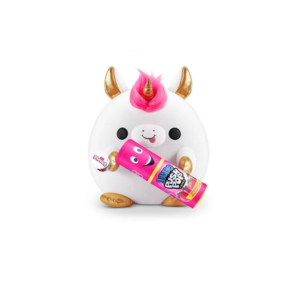 Giochi Preziosi-Ua Snackles Aburcubur Dev Peluş 35 Cm-Peluş Oyuncaklar-4-Milagron.com