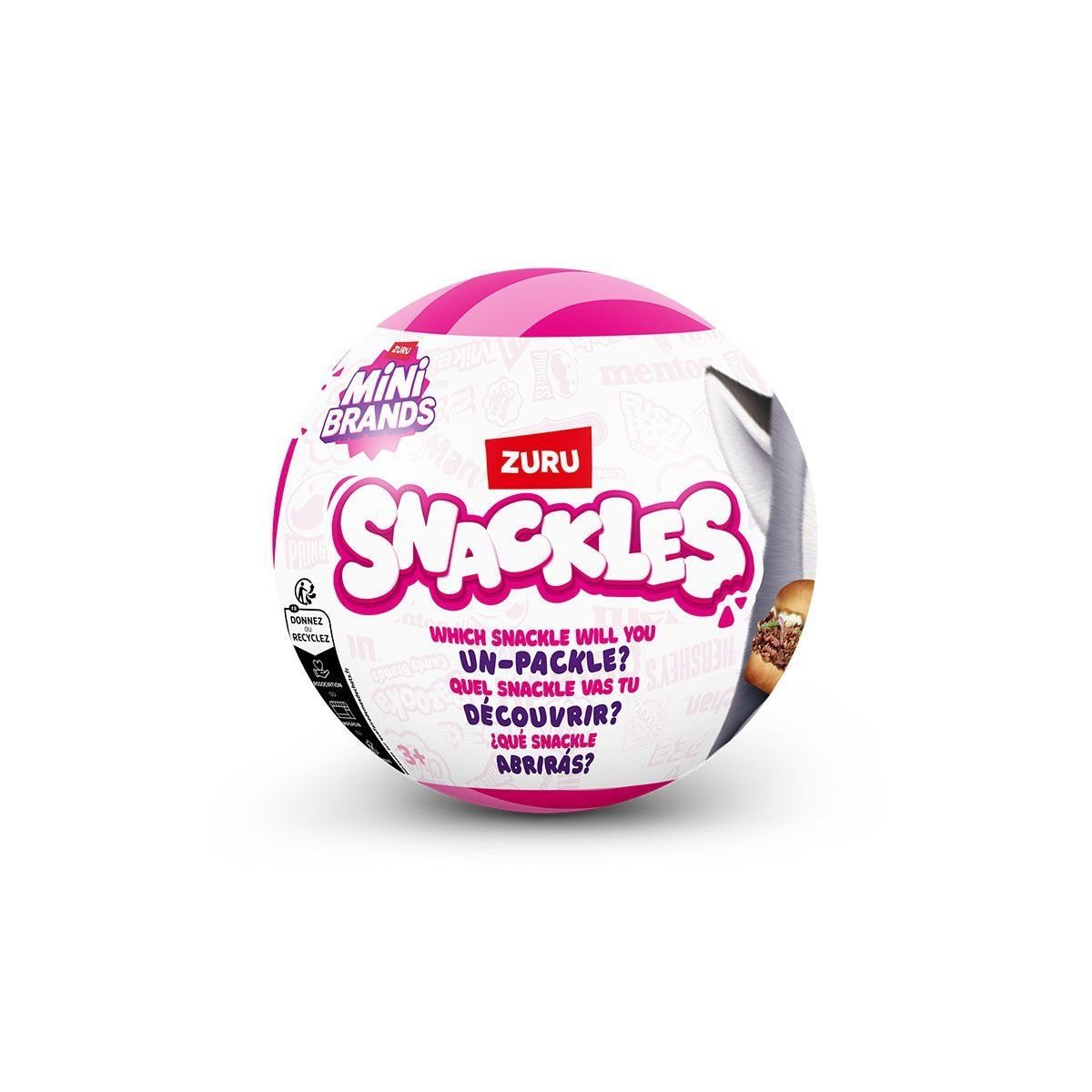 Giochi Preziosi-Ua Snackles Aburcubur Surpriz Peluş 12 Cm-Biriktirilebilir Oyuncaklar ve Setleri-1-Milagron.com