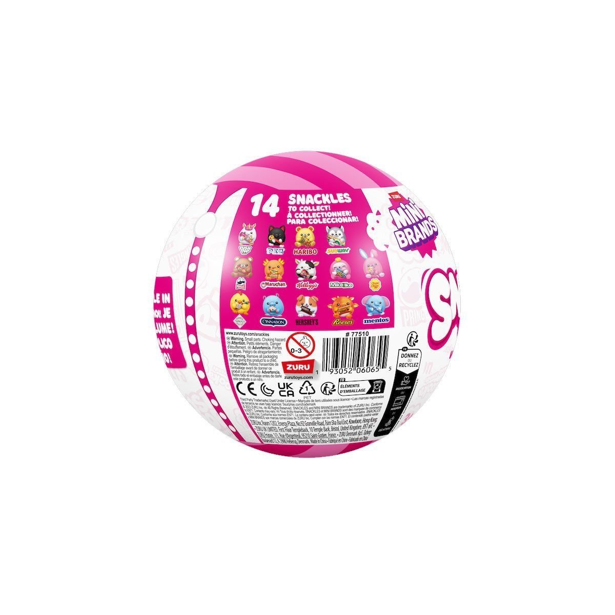 Giochi Preziosi-Ua Snackles Aburcubur Surpriz Peluş 12 Cm-Biriktirilebilir Oyuncaklar ve Setleri-3-Milagron.com