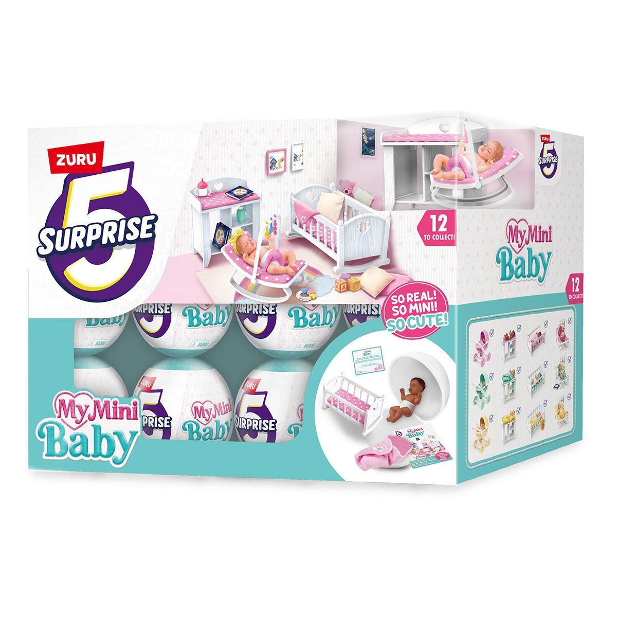Giochi Preziosi-Uy Mini Baby Sürpriz Paket Cdu21 77487-Biriktirilebilir Oyuncaklar ve Setleri-5-Milagron.com