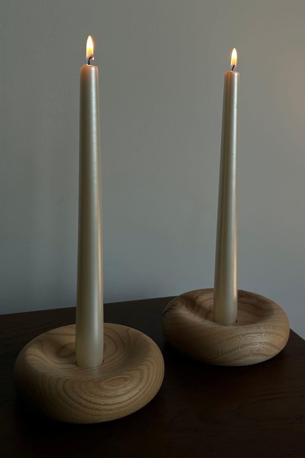 Giran Maye-Donut Candle Holder-Mumluk & Şamdan-1-Milagron.com