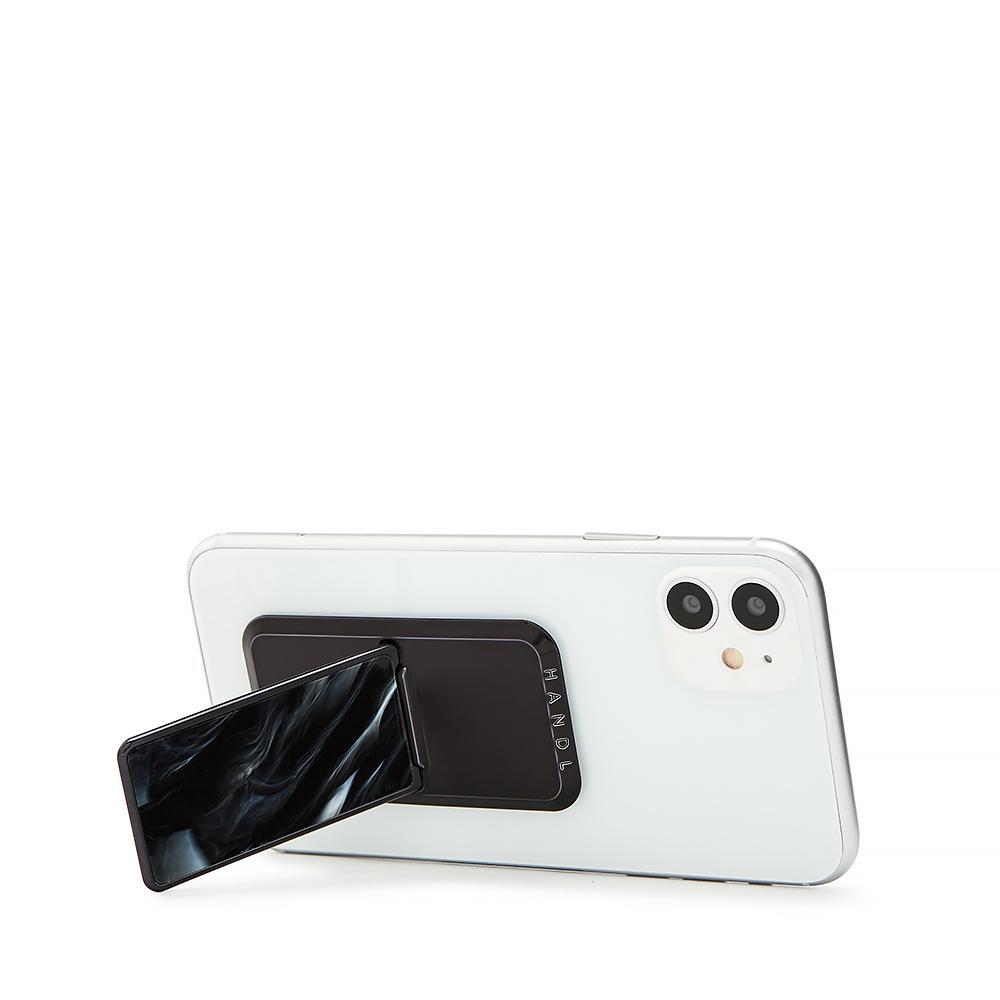 Handl New York-HANDLstick BLACK MARBLE Stand Özellikli Telefon Tutucu-Telefon Tutucu-5-Milagron.com