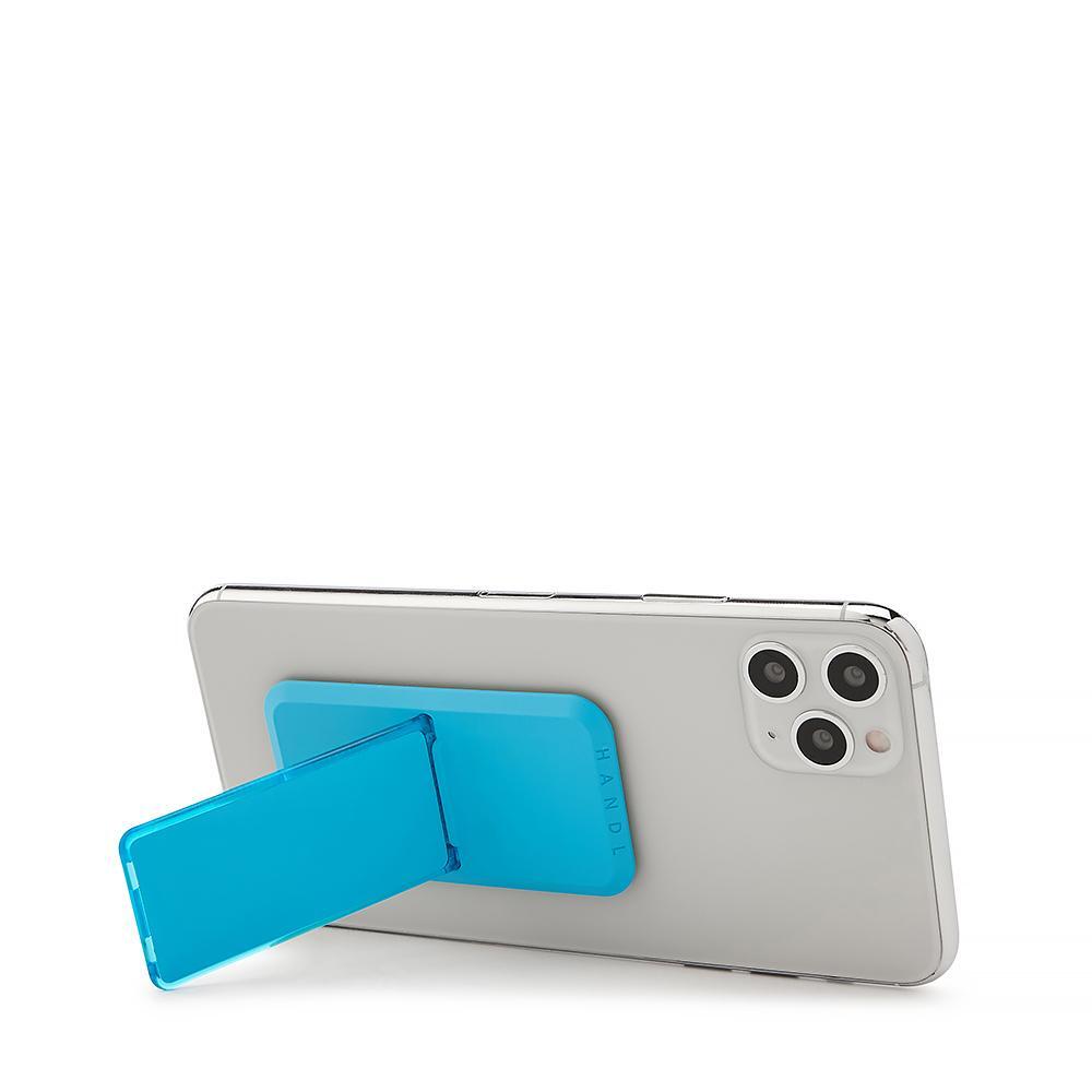 Handl New York-HANDLstick NEON BLUE Stand Özellikli Telefon Tutucu-Telefon Tutucu-5-Milagron.com