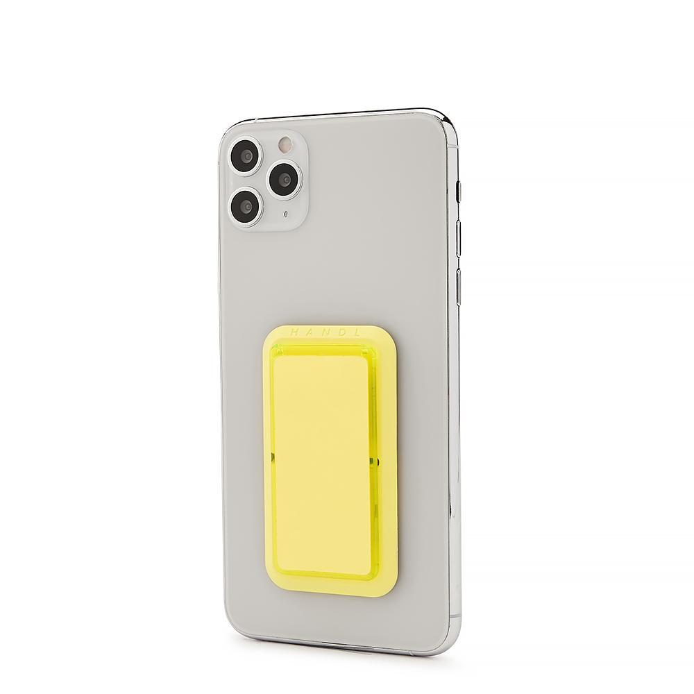 Handl New York-HANDLstick NEON YELLOW Stand Özellikli Telefon Tutucu-Telefon Tutucu-3-Milagron.com