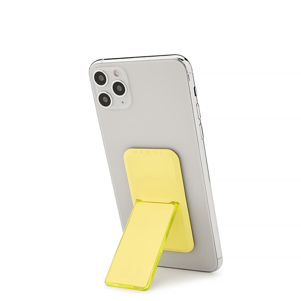Handl New York-HANDLstick NEON YELLOW Stand Özellikli Telefon Tutucu-Telefon Tutucu-4-Milagron.com