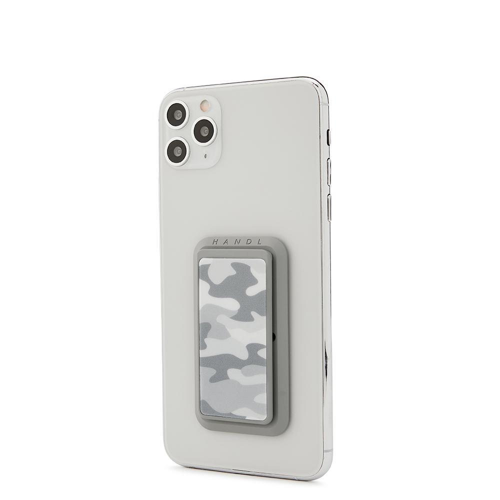 Handl New York-HANDLstick PRINT CAMO WHITE ARCTIC Stand Özellikli Telefon Tutucu-Telefon Tutucu-3-Milagron.com
