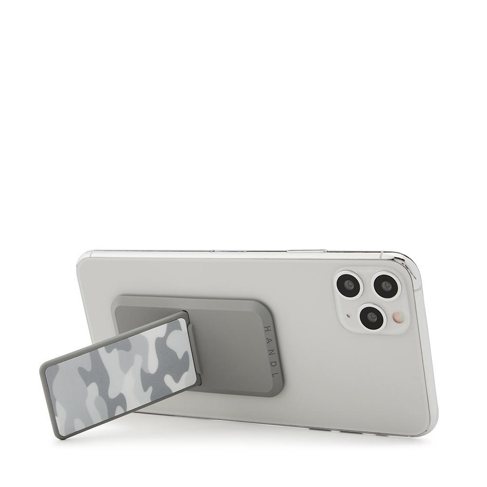 Handl New York-HANDLstick PRINT CAMO WHITE ARCTIC Stand Özellikli Telefon Tutucu-Telefon Tutucu-5-Milagron.com