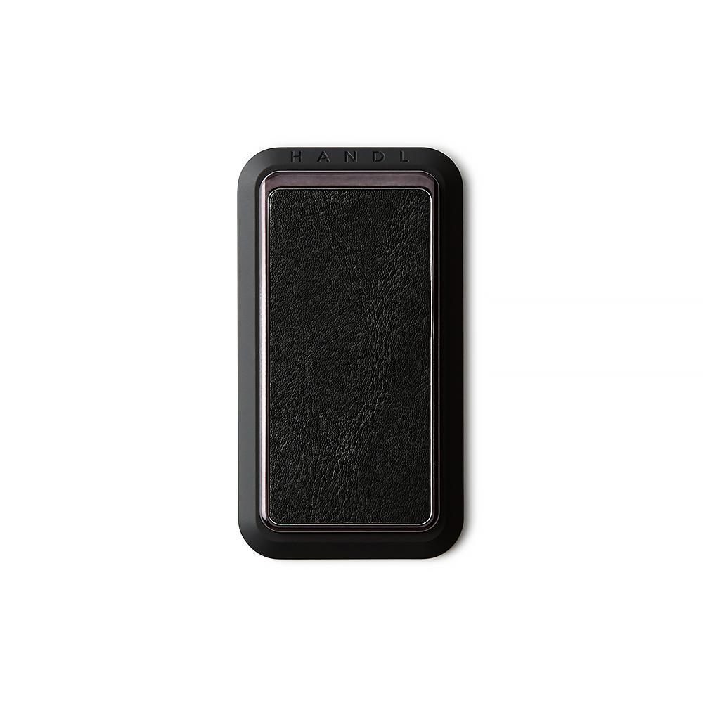 Handl New York-HANDLstick SMOOTH LEATHER BLACK Stand Özellikli Telefon Tutucu-Telefon Tutucu-2-Milagron.com