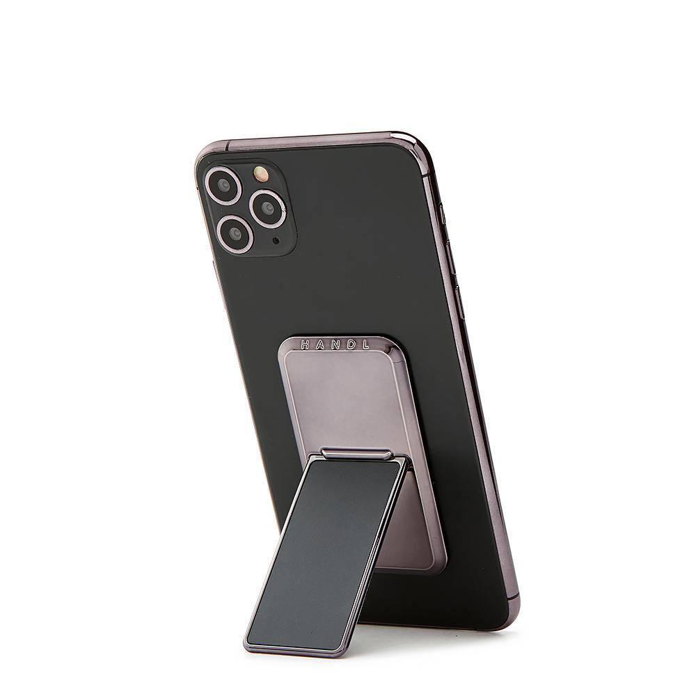 Handl New York-HANDLstick SOLID SPACE GRAY Stand Özellikli Telefon Tutucu-Telefon Tutucu-4-Milagron.com