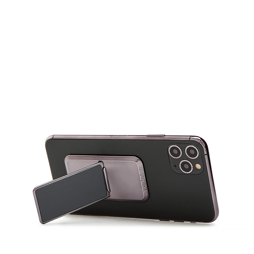 Handl New York-HANDLstick SOLID SPACE GRAY Stand Özellikli Telefon Tutucu-Telefon Tutucu-5-Milagron.com