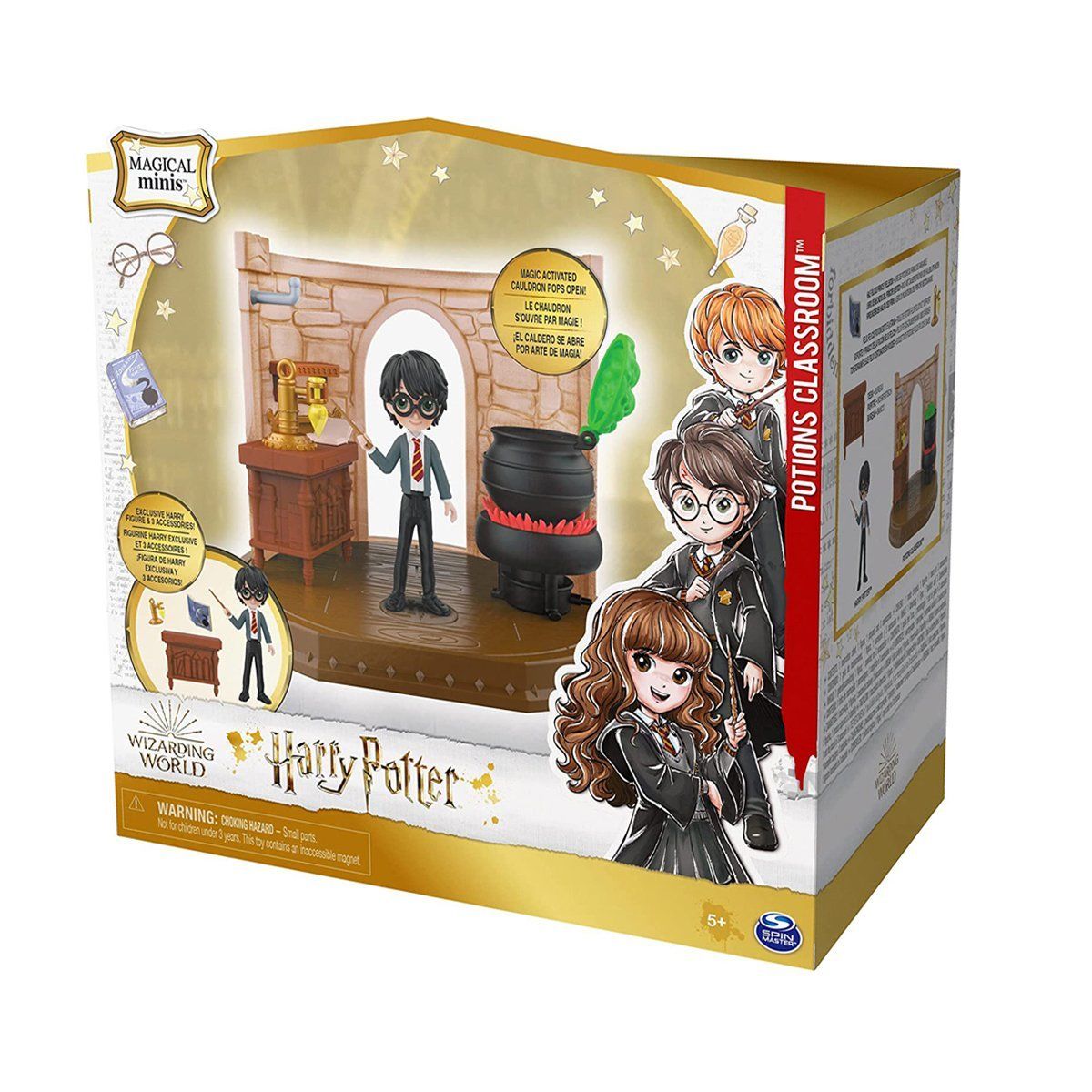 Harry Potter-İksir Dersi Ve Harry Potter Figür Magical Minis Harry Potter +5 Yaş-Figür Oyuncaklar-1-Milagron.com