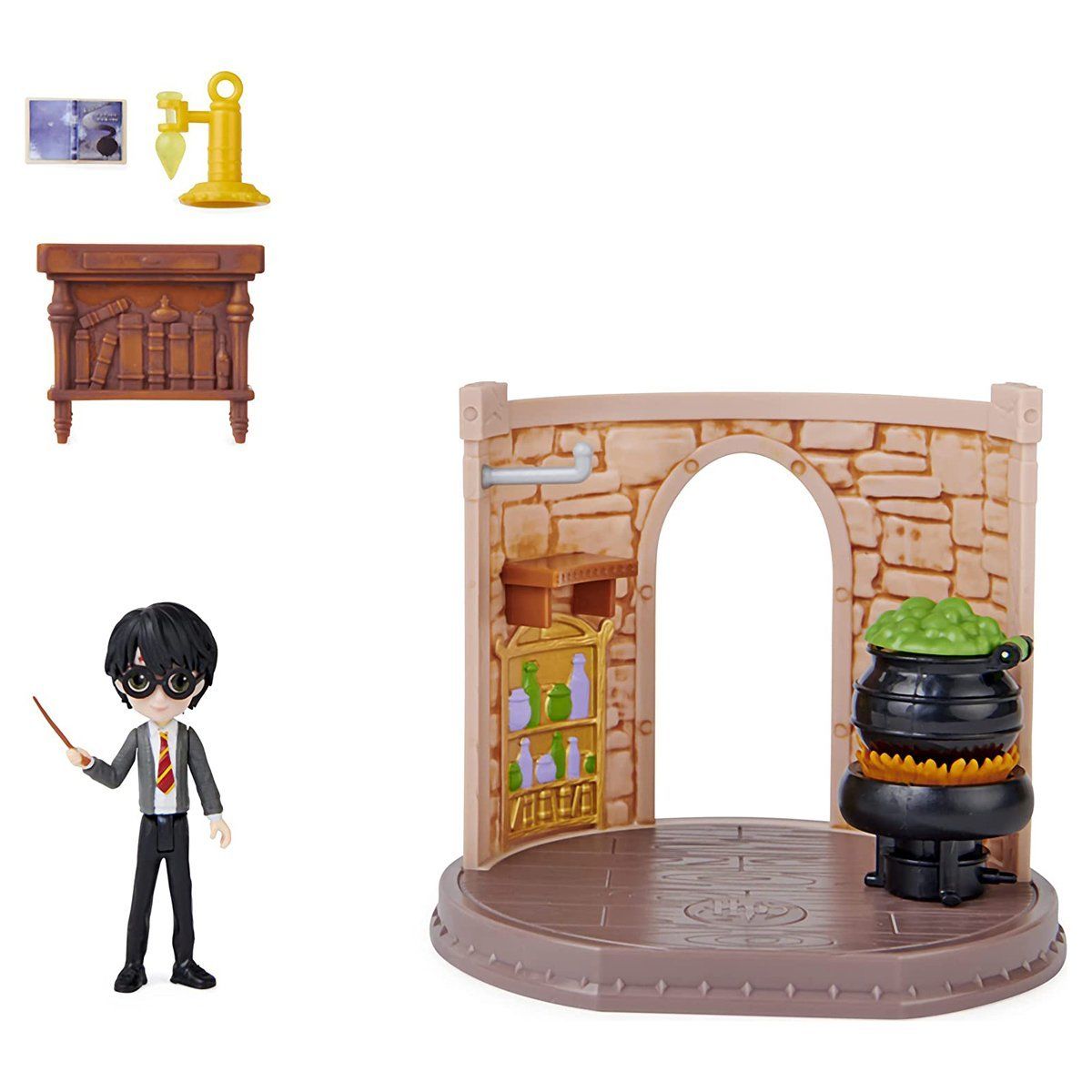 Harry Potter-İksir Dersi Ve Harry Potter Figür Magical Minis Harry Potter +5 Yaş-Figür Oyuncaklar-3-Milagron.com