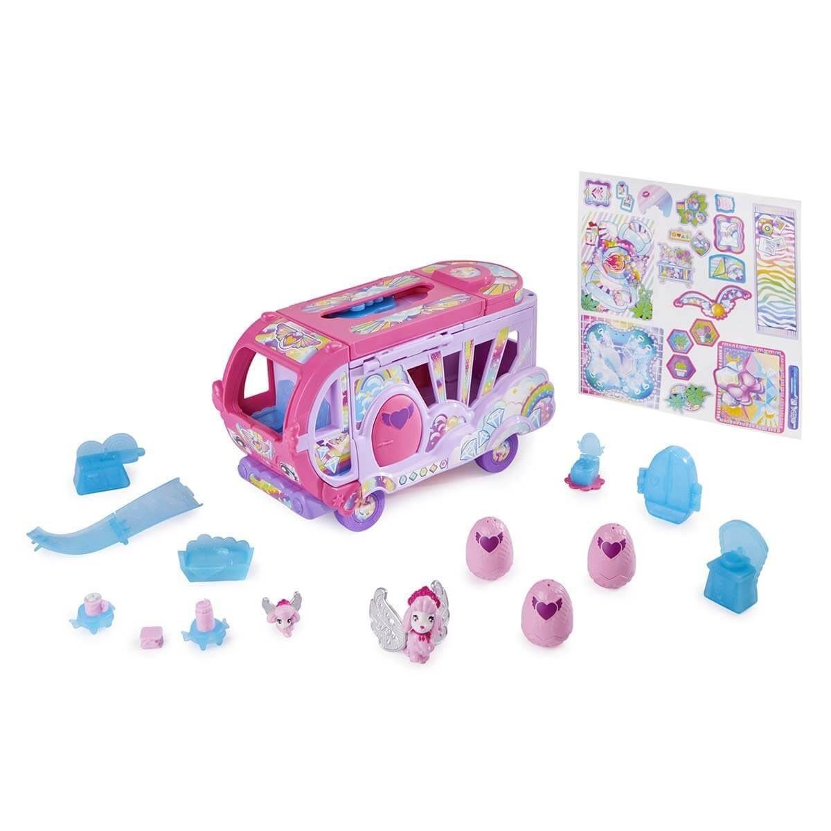 Hatchimals-Dönüşen Rainbow Cation Karavan-Oyuncak Arabalar ve Setleri-4-Milagron.com
