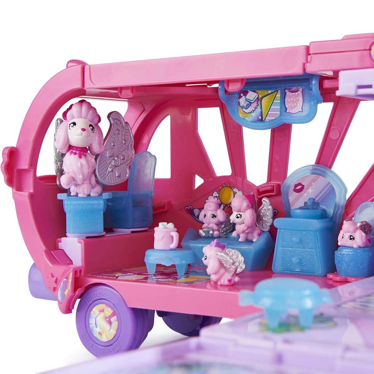 Hatchimals-Dönüşen Rainbow Cation Karavan-Oyuncak Arabalar ve Setleri-5-Milagron.com