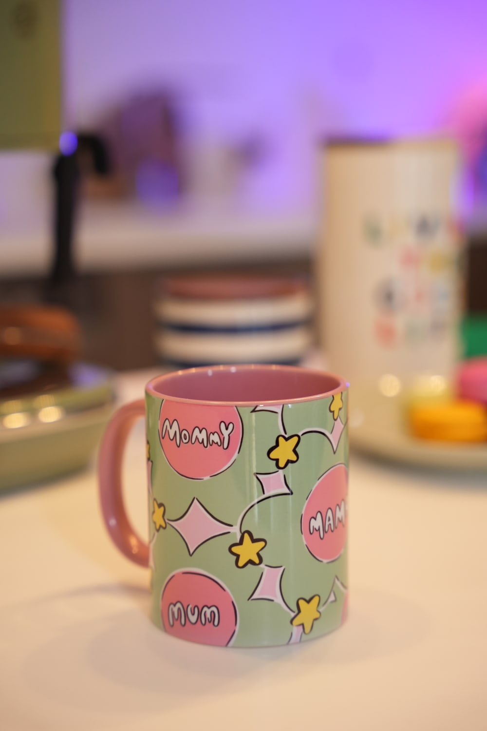 Hello Melody-Mama - Mommy - Mum Kupa-Bardak-1-Milagron.com