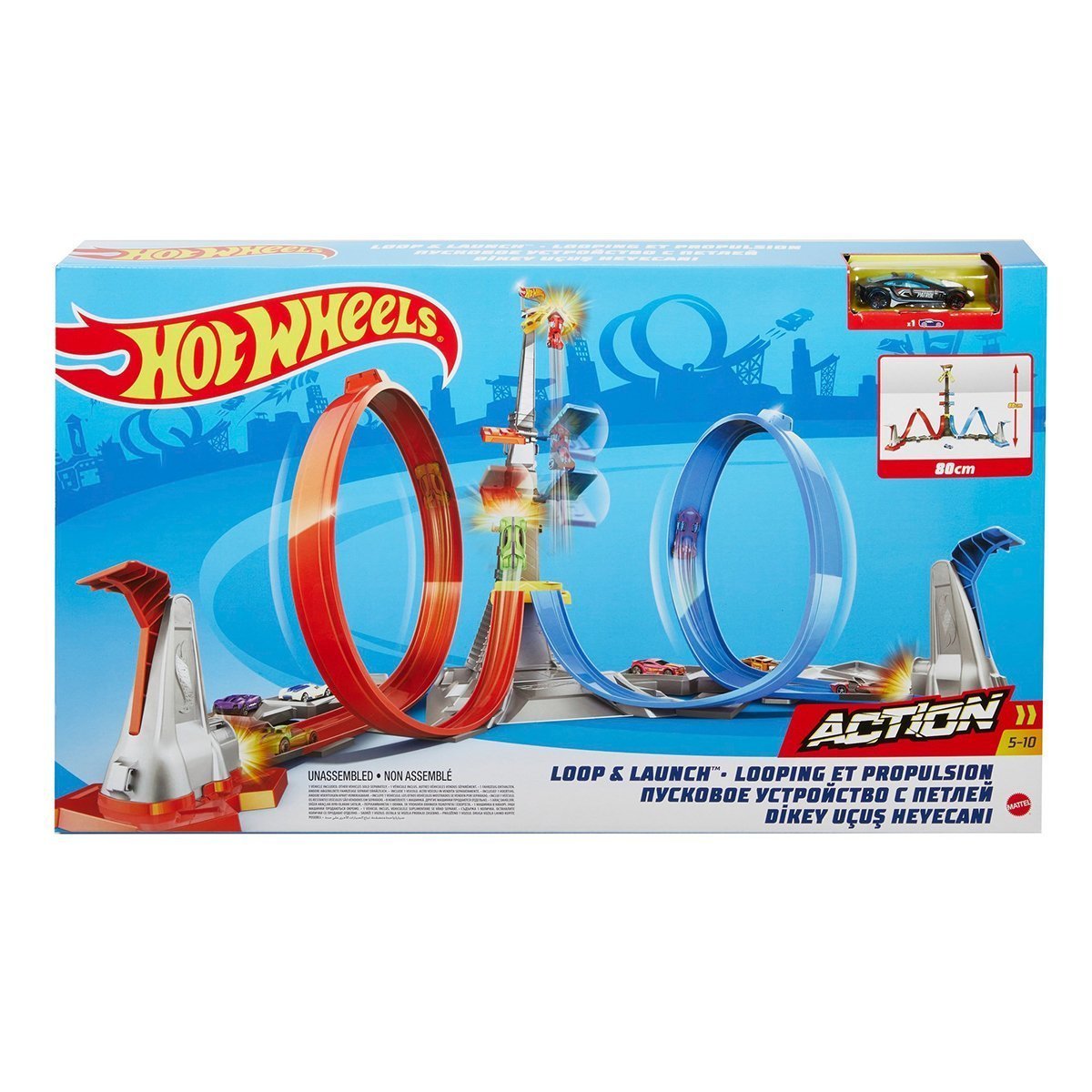 Hot Wheels-Dikey Uçuş Heyecan Yarış Seti-Oyuncak Araçlar ve Setleri-1-Milagron.com