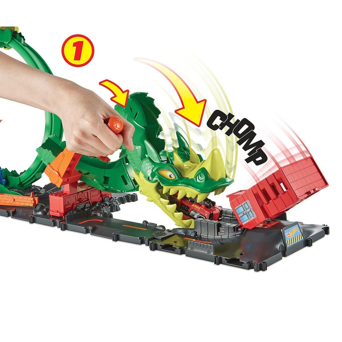 Hot Wheels-Ejderha Mücadele Pisti Oyunu-Oyuncak Arabalar ve Setleri-3-Milagron.com