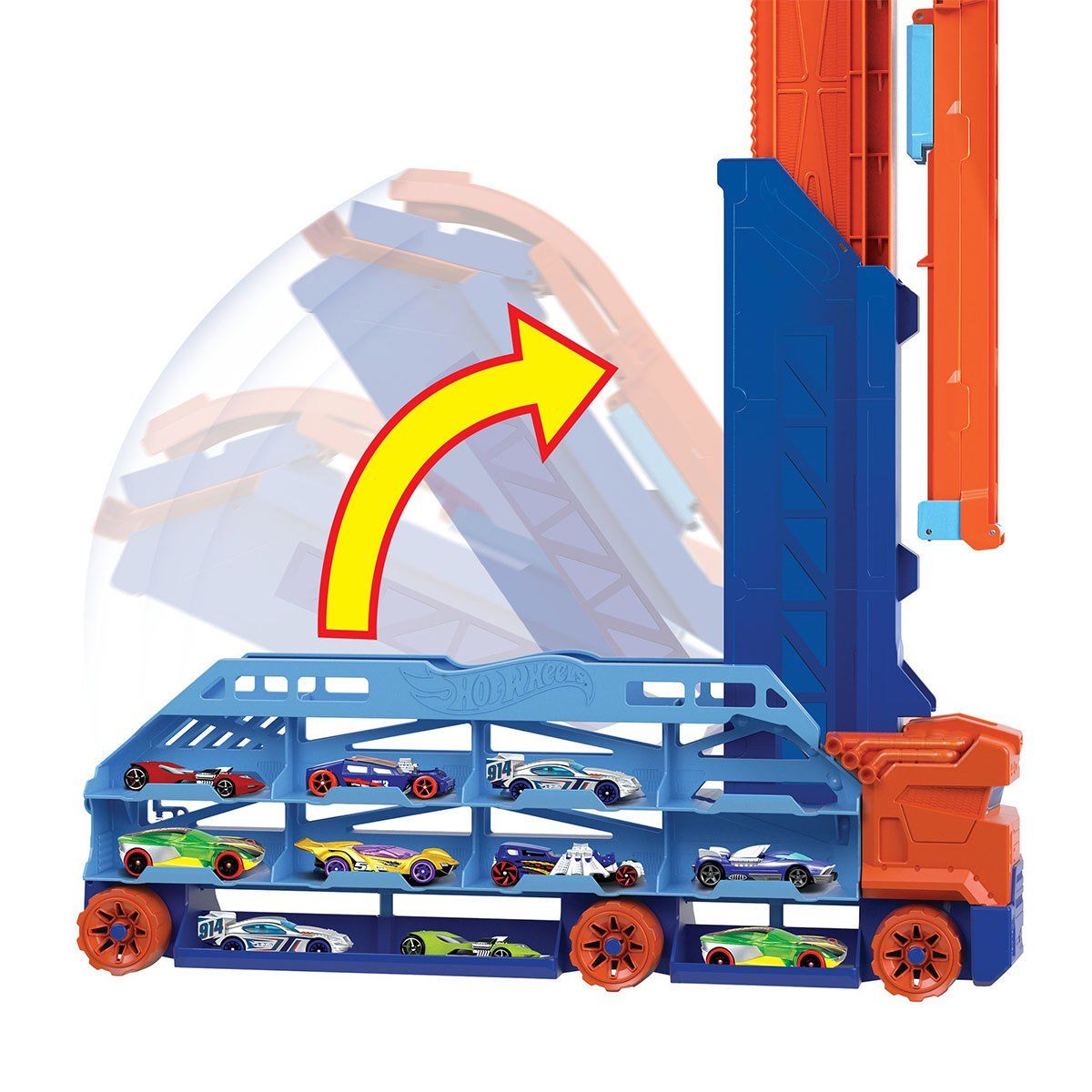 Hot Wheels-Hız Rampalı Tır-Oyuncak Arabalar ve Setleri-6-Milagron.com