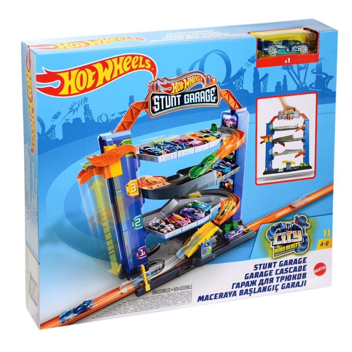 Hot Wheels-Mini Garaj-Oyuncak Araçlar ve Setleri-1-Milagron.com