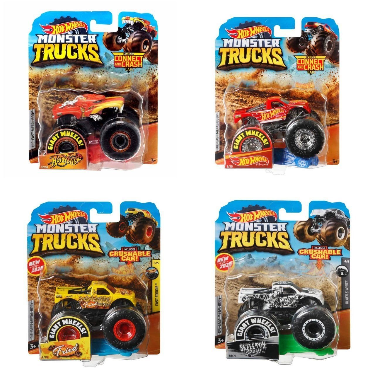 Hot Wheels-Monster Trucks Arabalar-Oyuncak Araçlar ve Setleri-1-Milagron.com