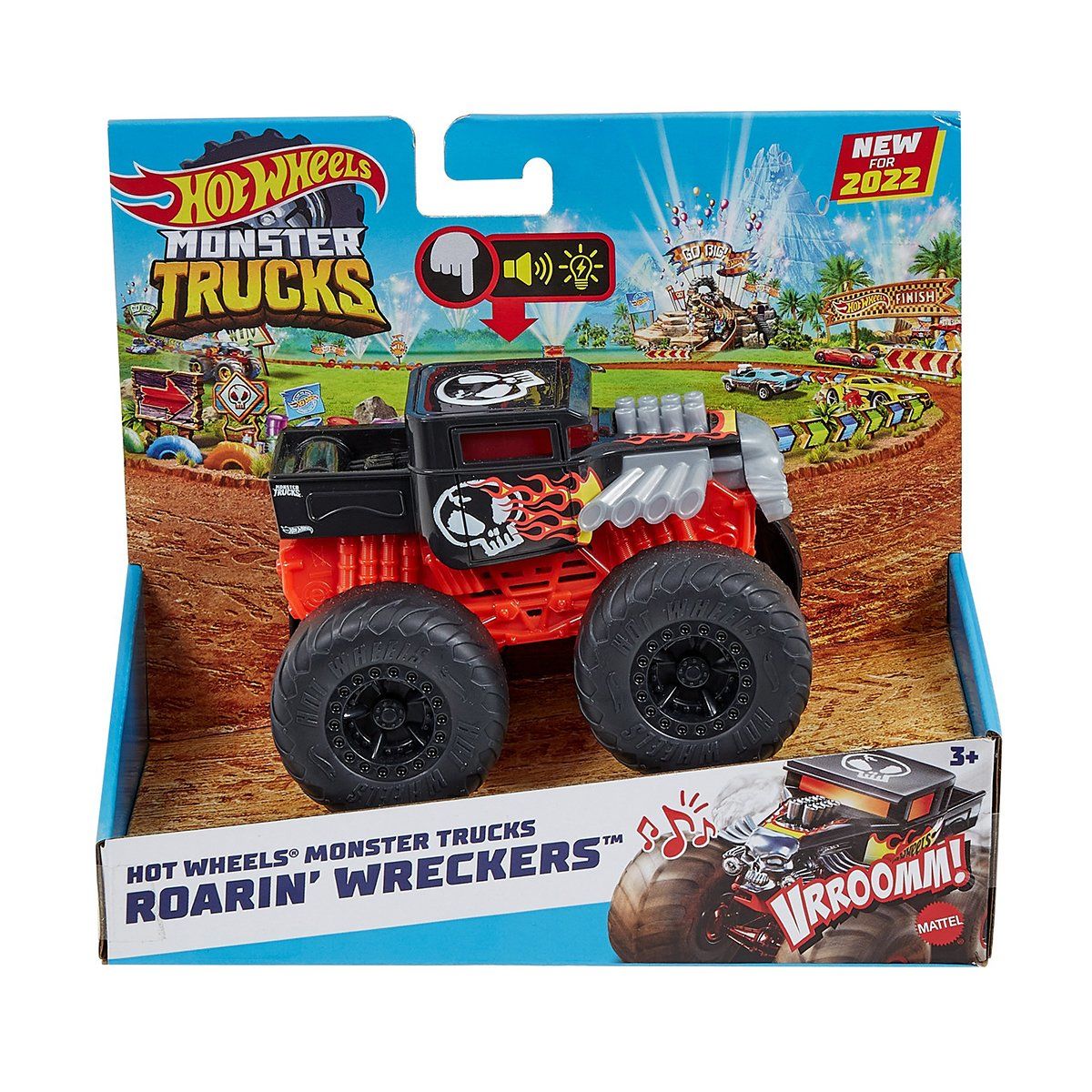 Hot Wheels-Monster Trucks Kükreyen Arabalar-Oyuncak Arabalar ve Setleri-2-Milagron.com