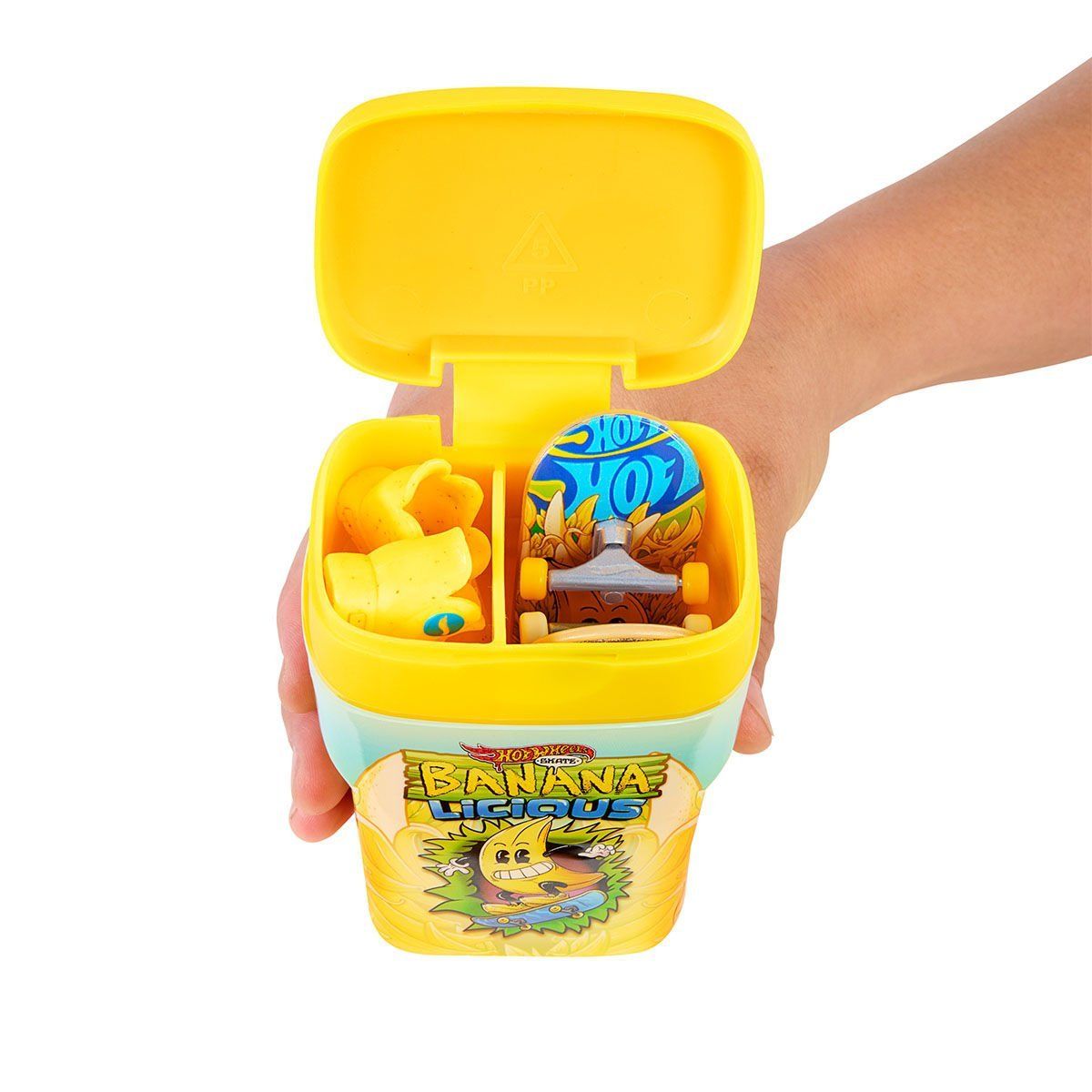 Hot Wheels-Skate İkili Parmak Kaykay Kutusu (Aromalı Sakız Kutusu Temalı)-Oyuncak Arabalar ve Setleri-5-Milagron.com