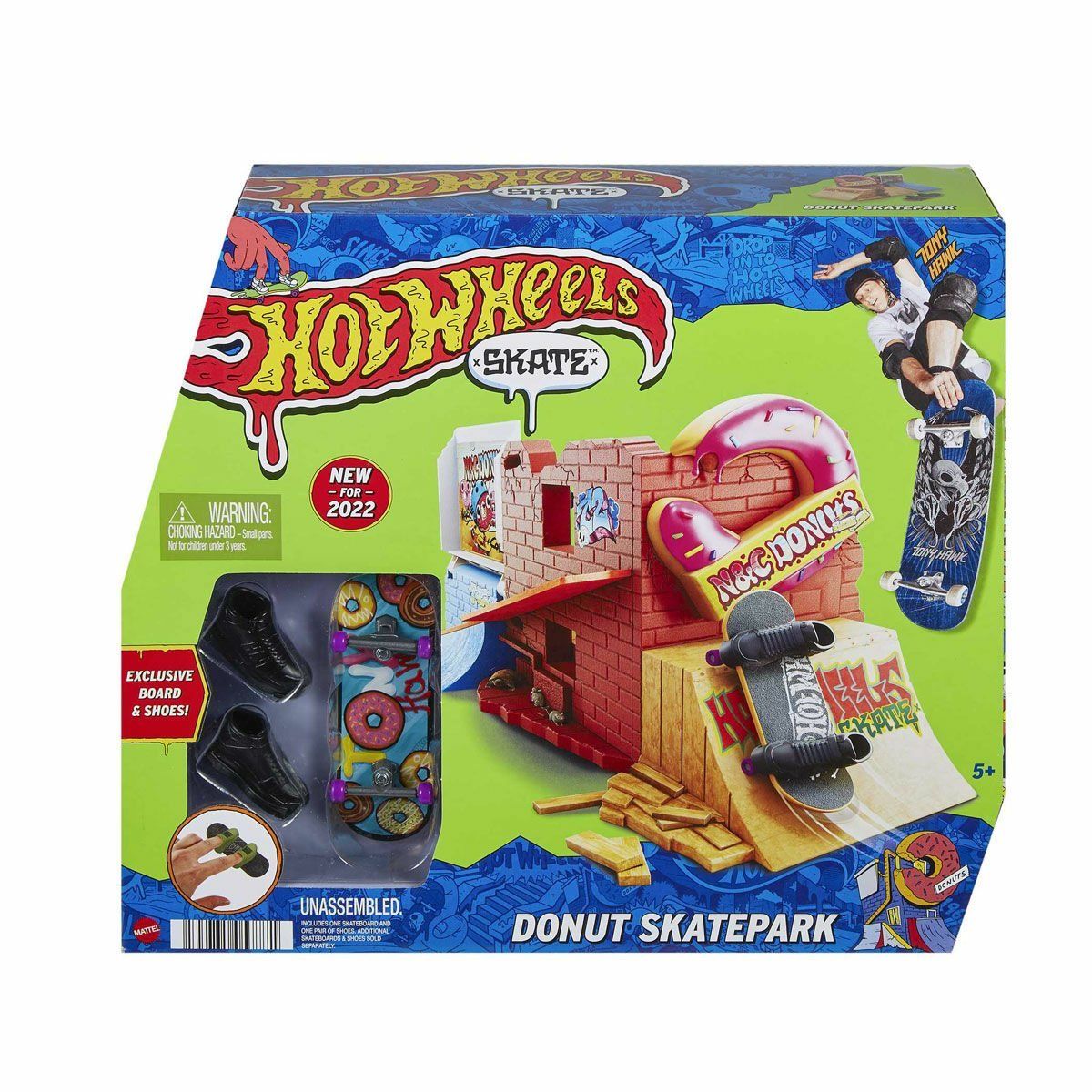 Hot Wheels-Skate Parmak Kaykay Macerasına Başlangıç Setleri-Oyuncak Arabalar ve Setleri-1-Milagron.com