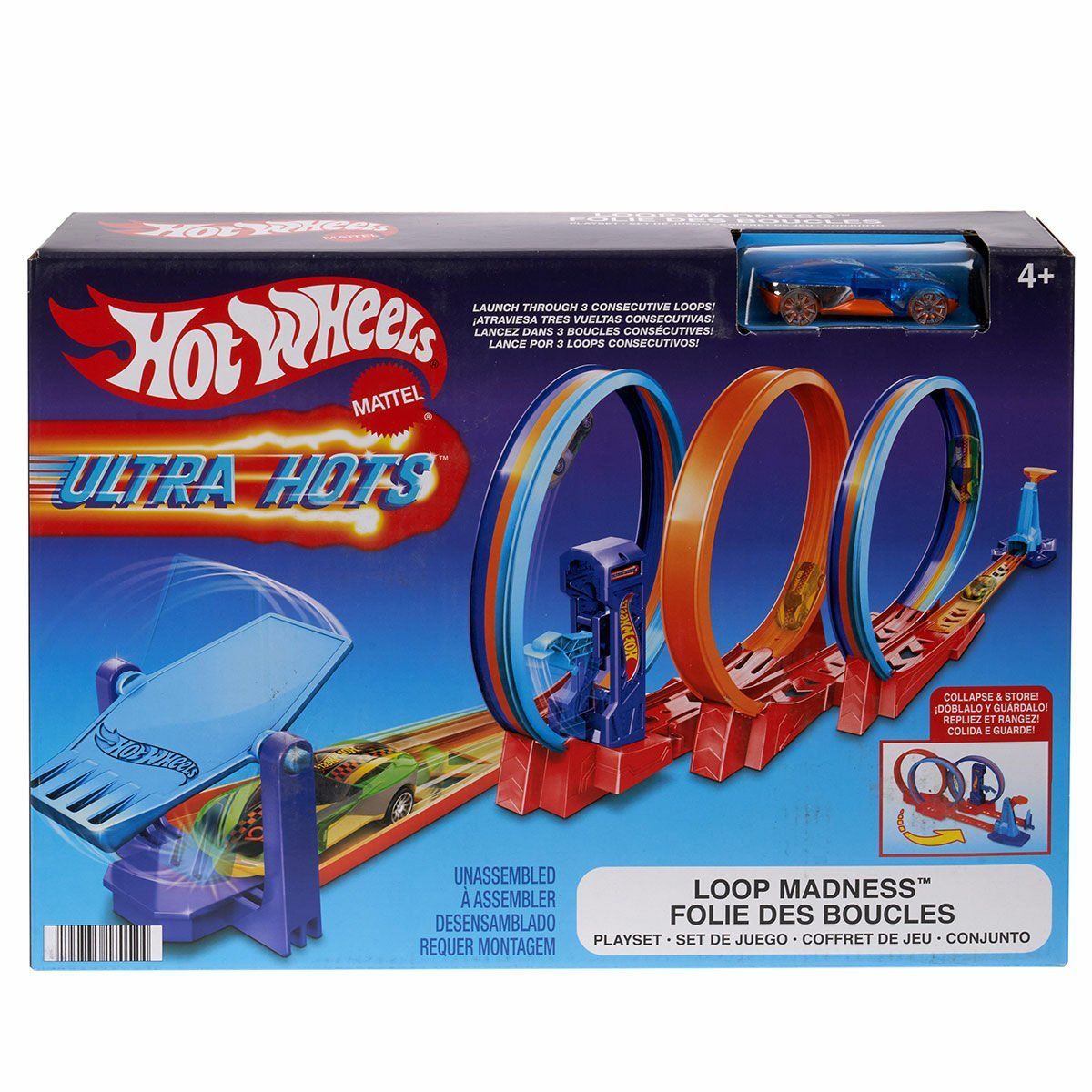 Hot Wheels-Ultra Hots Çılgın Çember Yarışı Seti-Oyuncak Arabalar ve Setleri-1-Milagron.com