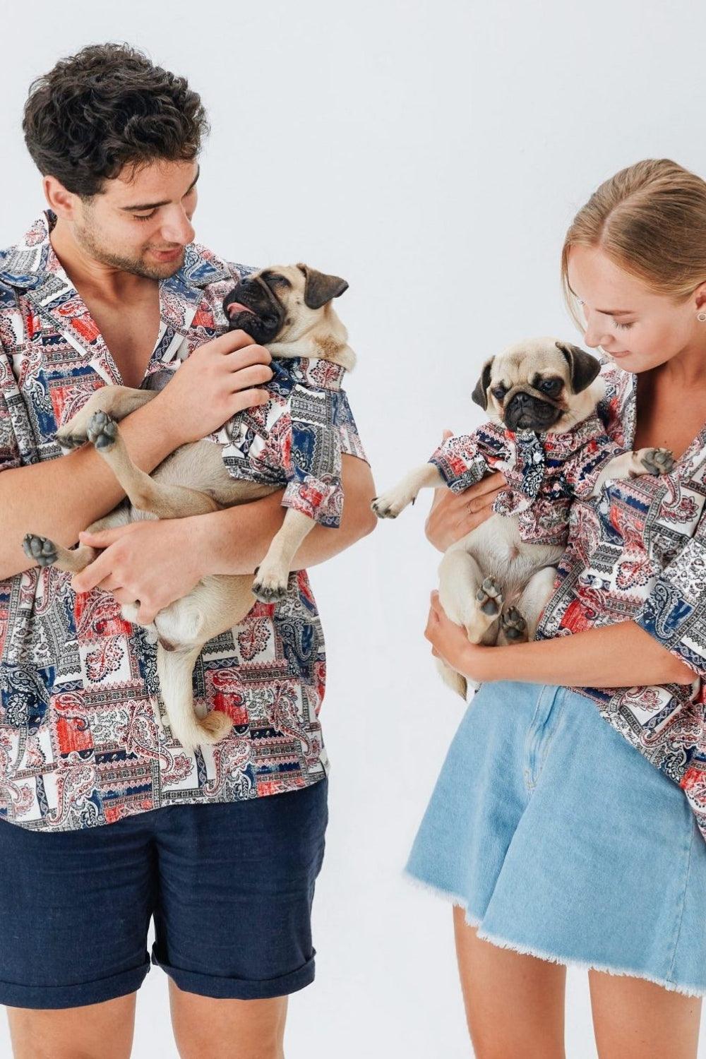 Hypet Fashion-Patchwork Unisex Gömlek-Gömlek-1-Milagron.com