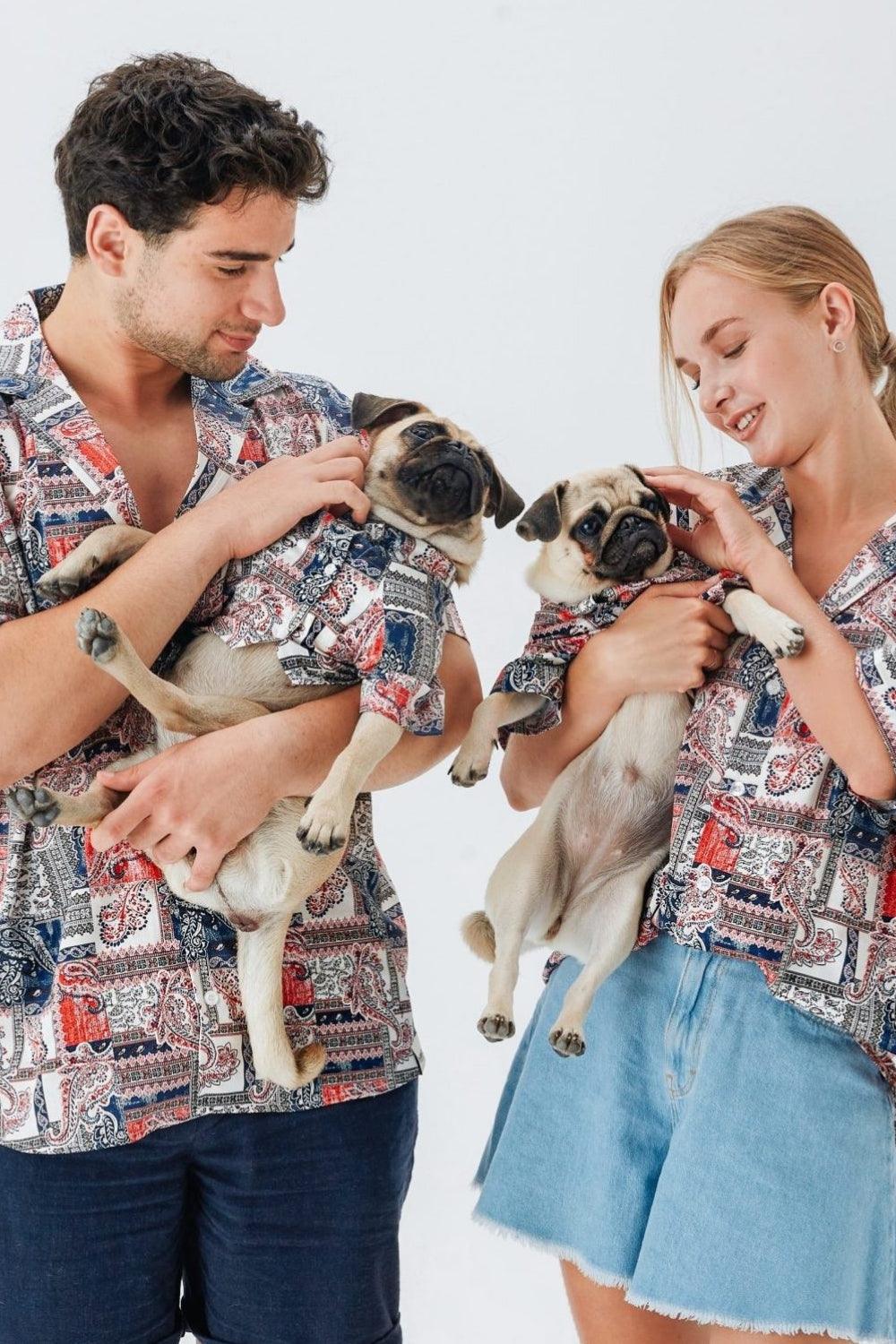 Hypet Fashion-Patchwork Unisex Gömlek-Gömlek-3-Milagron.com