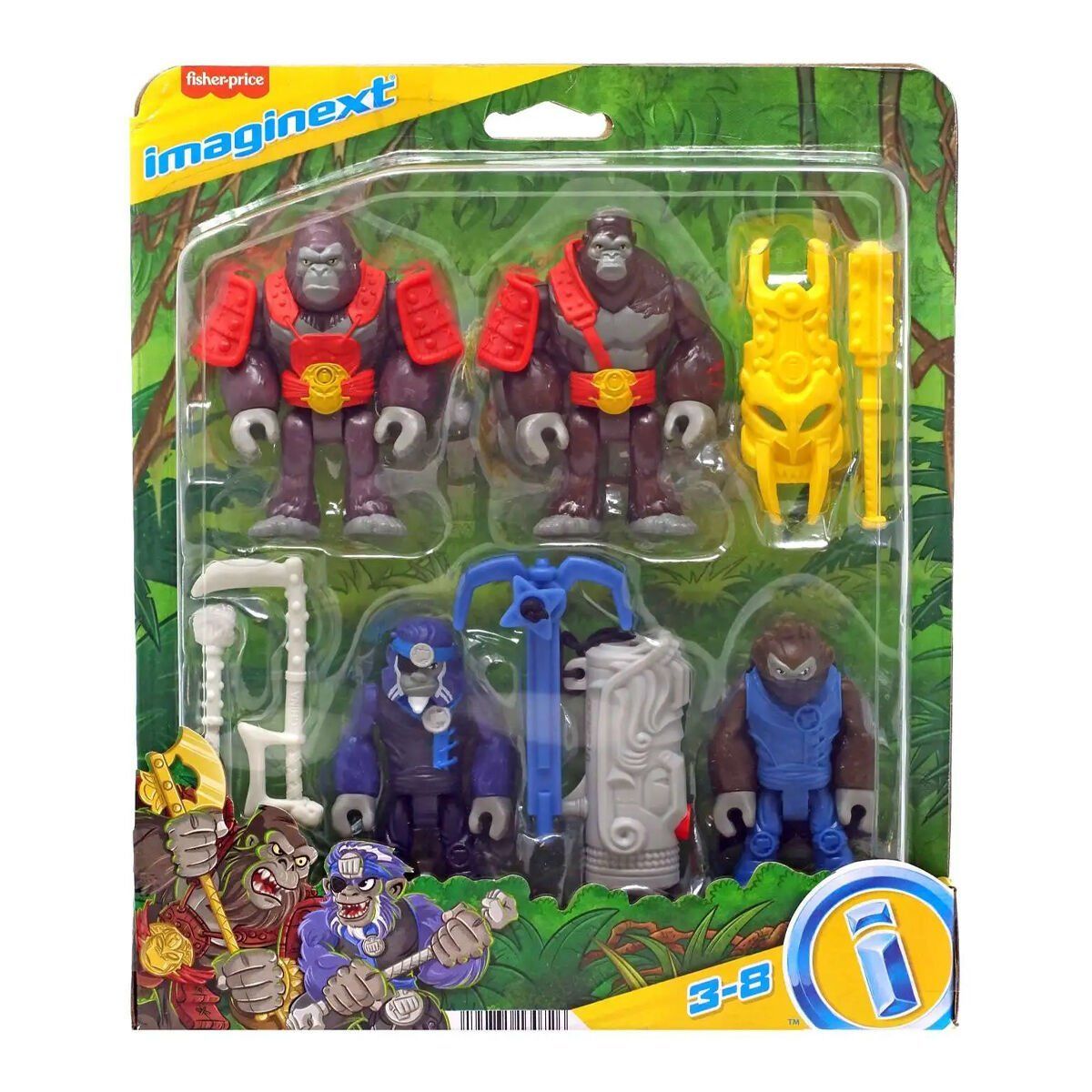 Imaginext-Imaginext Boss Level Army Pack-Figür Oyuncaklar-1-Milagron.com