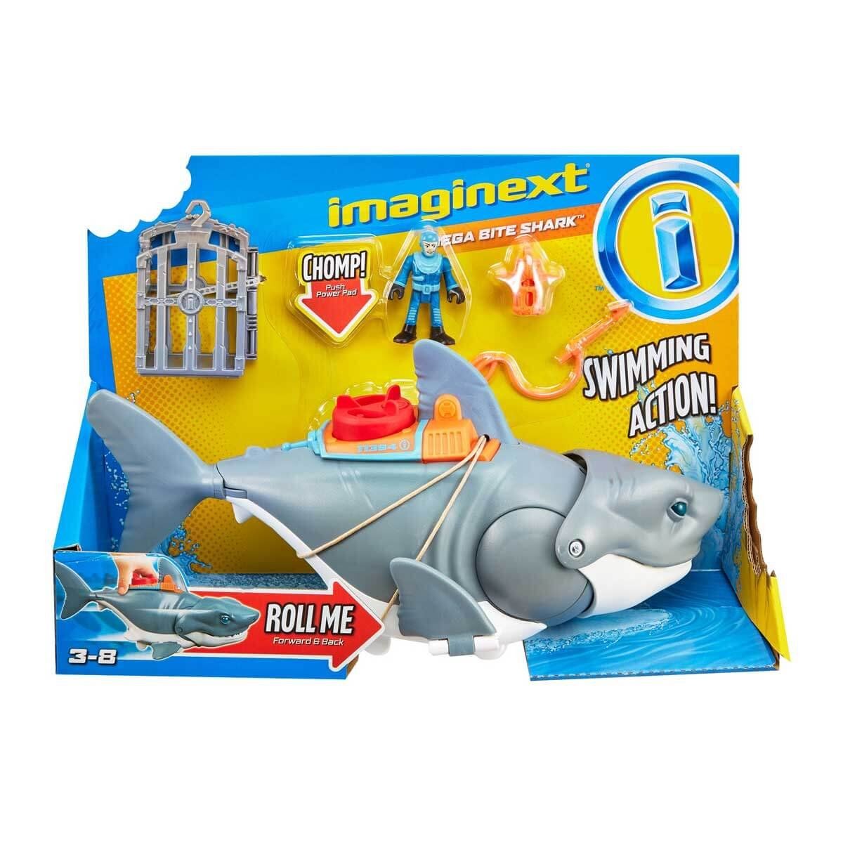 Imaginext-Imaginext Çılgın Köpekbalığı Oyun Seti-Hayvan Setleri-1-Milagron.com