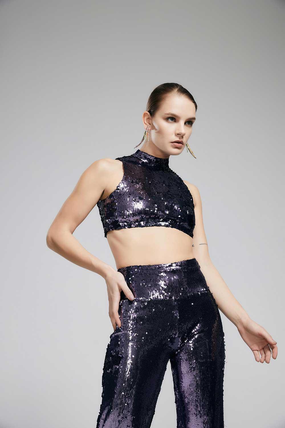 Iquoniq-Amethyst Set-Alt - Üst Takım-4-Milagron.com