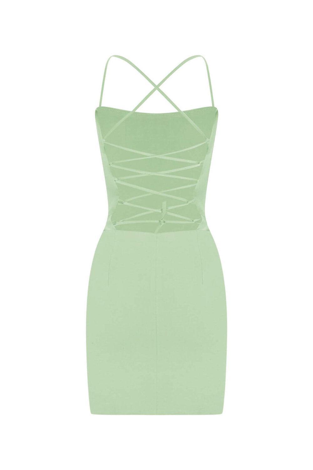 Iquoniq-Garnet in Green-Elbise-2-Milagron.com