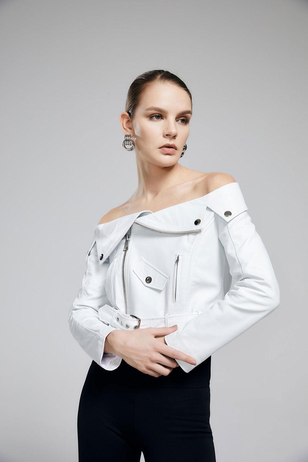 Iquoniq-Onyx Jacket In White-Deri Mont-4-Milagron.com