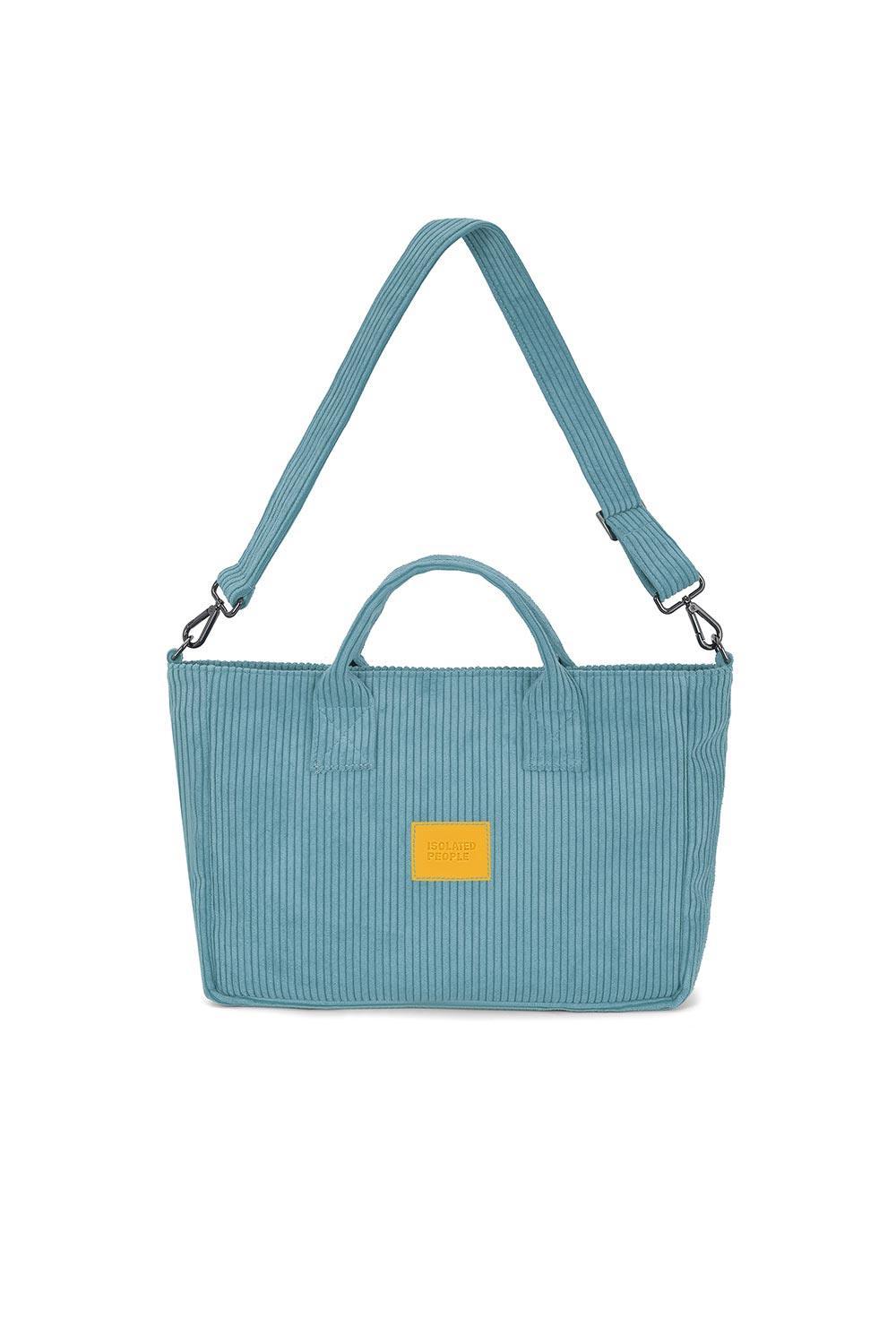 Isolated People-Aqua Midtown Girl Shoulder Bag-Omuz Çantası-1-Milagron.com