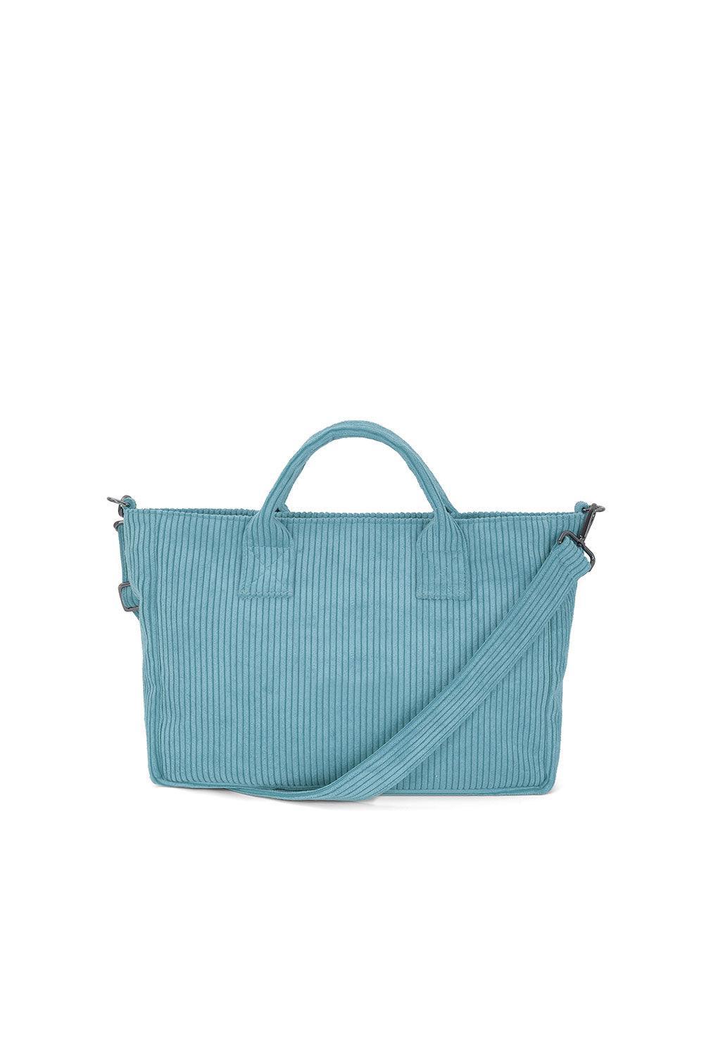 Isolated People-Aqua Midtown Girl Shoulder Bag-Omuz Çantası-4-Milagron.com