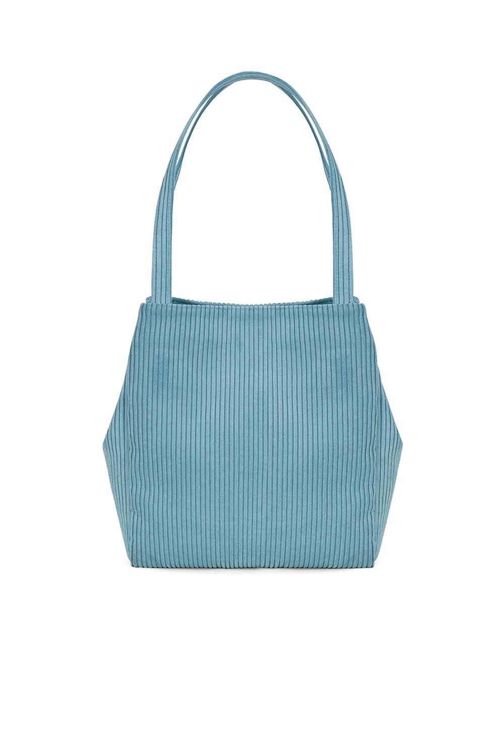 Isolated People-Aqua Women's Bucket Shoulder Bag-Omuz Çantası-1-Milagron.com