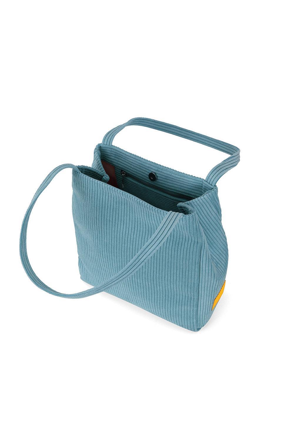 Isolated People-Aqua Women's Bucket Shoulder Bag-Omuz Çantası-3-Milagron.com