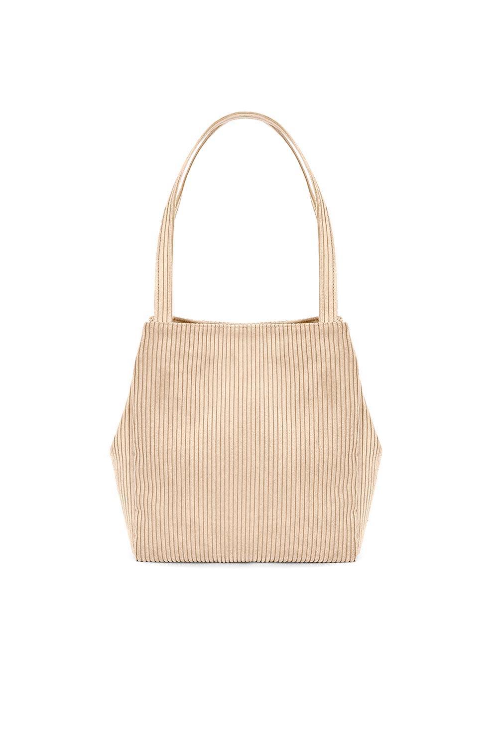 Isolated People-Beige Women's Bucket Shoulder Bag-Omuz Çantası-1-Milagron.com