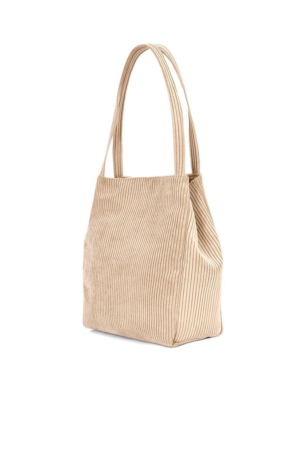 Isolated People-Beige Women's Bucket Shoulder Bag-Omuz Çantası-3-Milagron.com