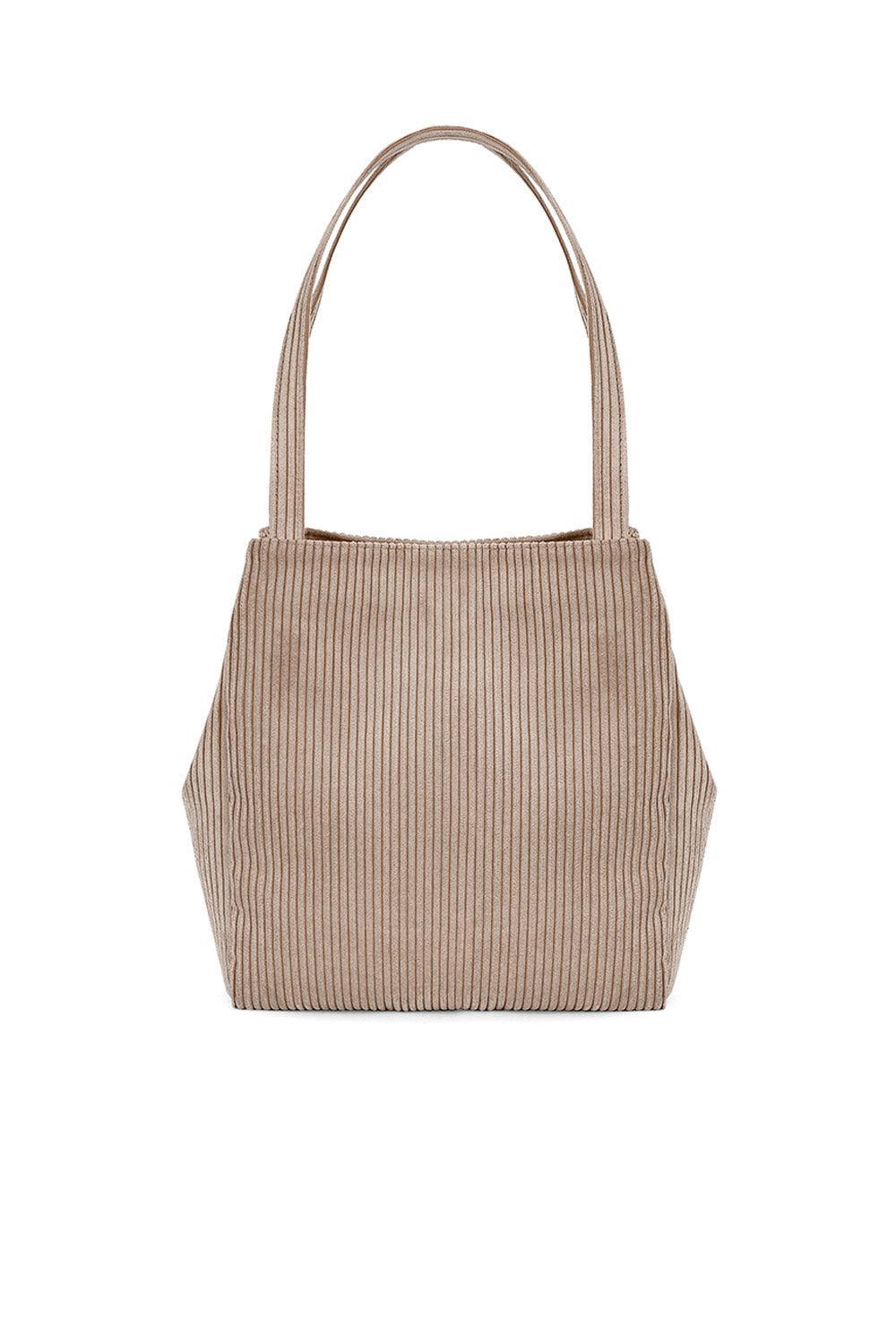 Isolated People-Brown Women's Bucket Shoulder Bag-Omuz Çantası-1-Milagron.com