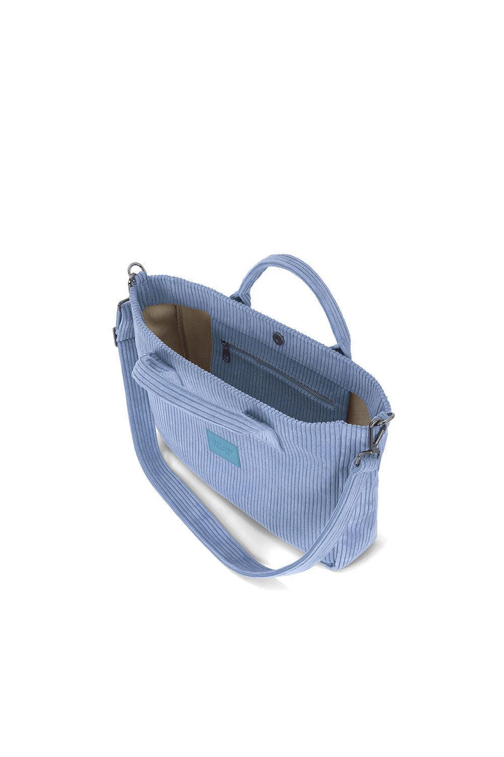 Isolated People-Cloud Blue Midtown Girl Shoulder Bag-Omuz Çantası-3-Milagron.com