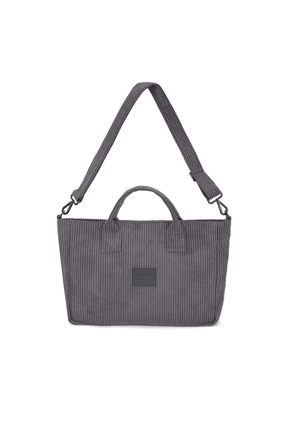 Isolated People-Gray Midtown Girl Shoulder Bag-Omuz Çantası-1-Milagron.com