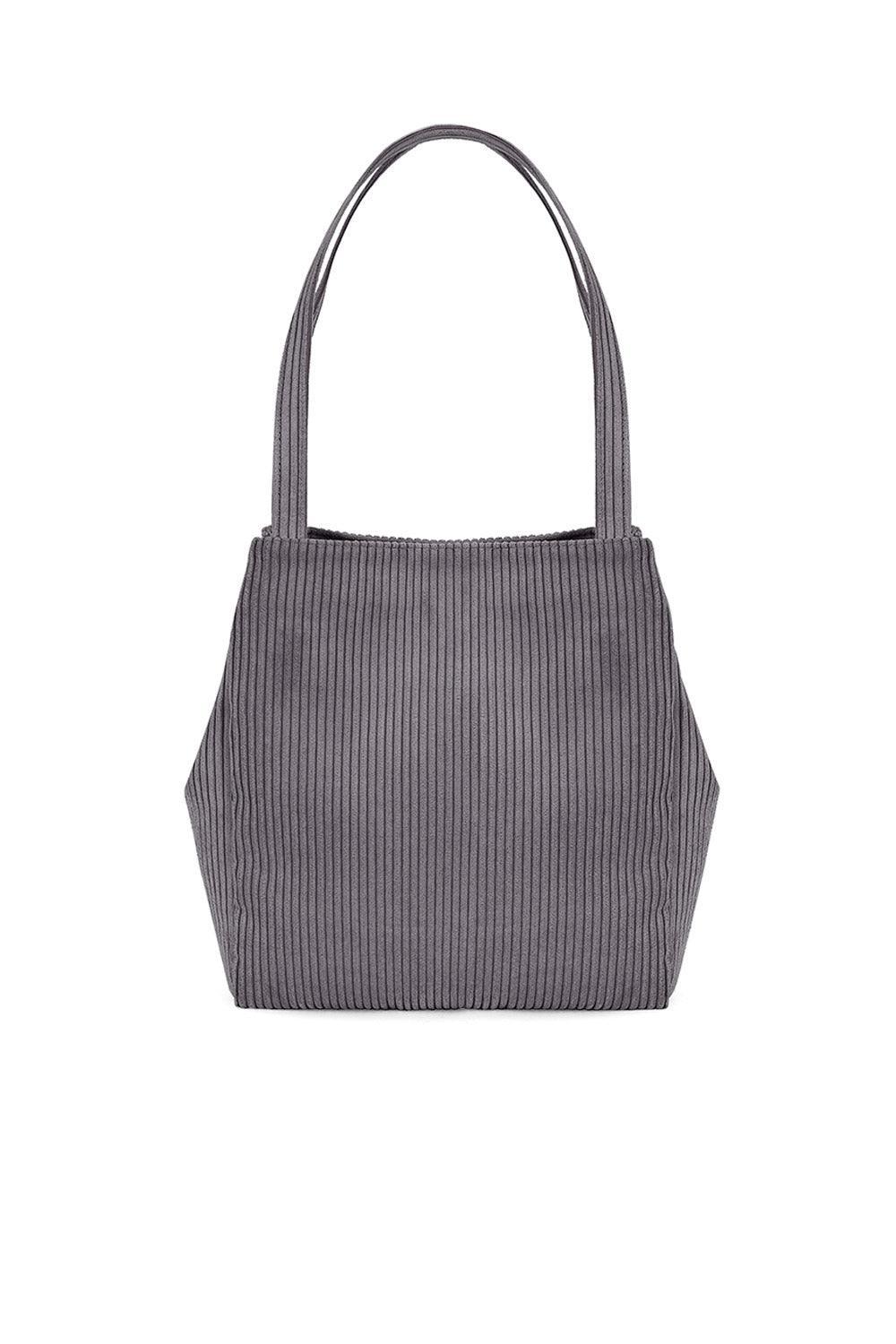 Isolated People-Gray Women's Bucket Shoulder Bag-Omuz Çantası-1-Milagron.com