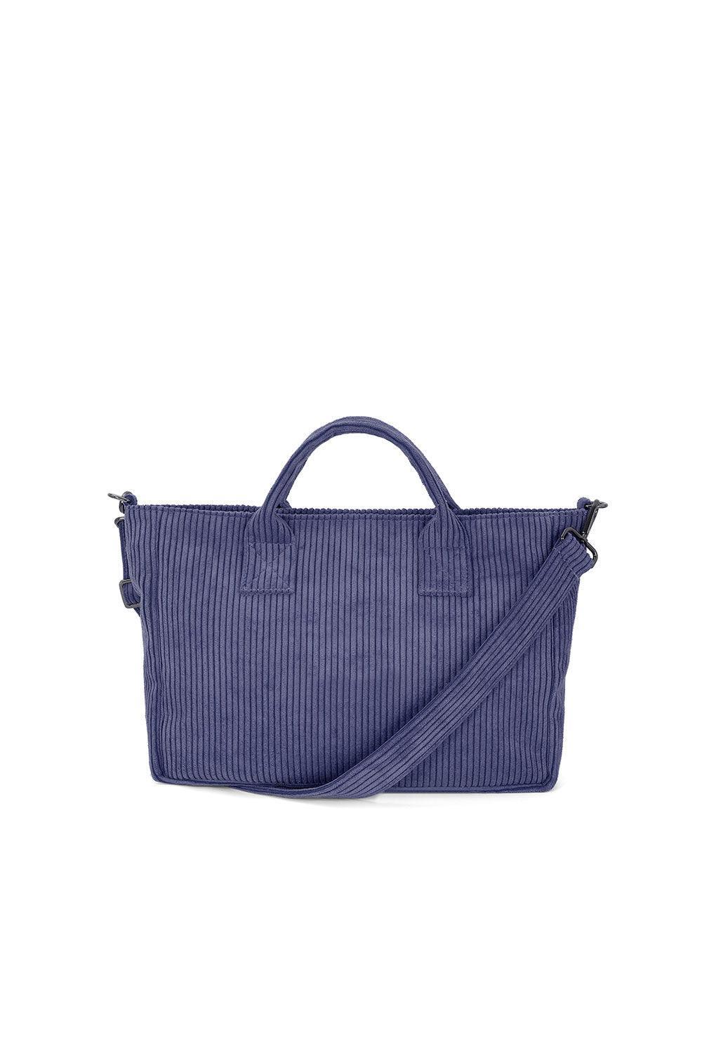 Isolated People-Indigo Blue Midtown Girl Shoulder Bag-Omuz Çantası-2-Milagron.com