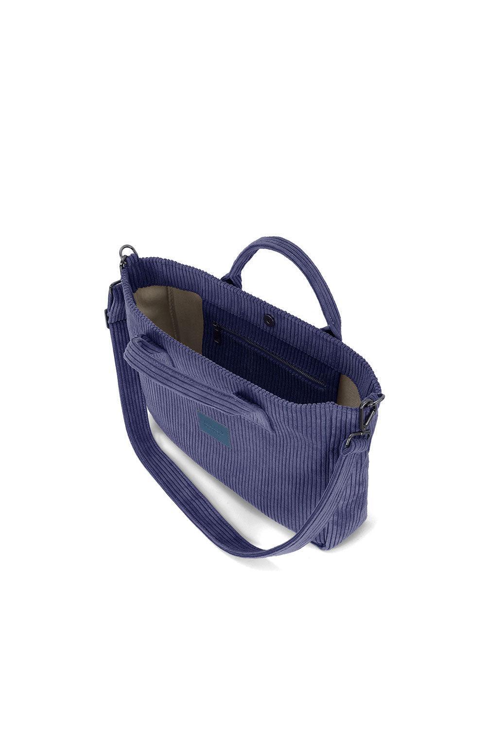 Isolated People-Indigo Blue Midtown Girl Shoulder Bag-Omuz Çantası-3-Milagron.com